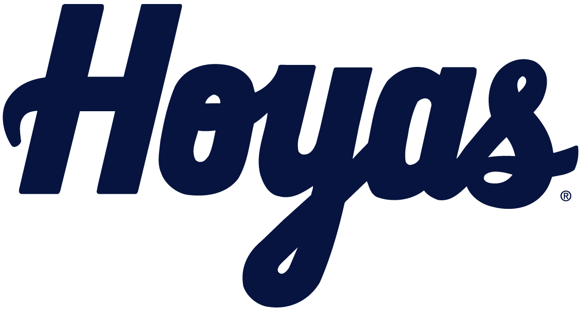 Georgetown Hoyas 0-Pres Wordmark Logo iron on transfers for fabric